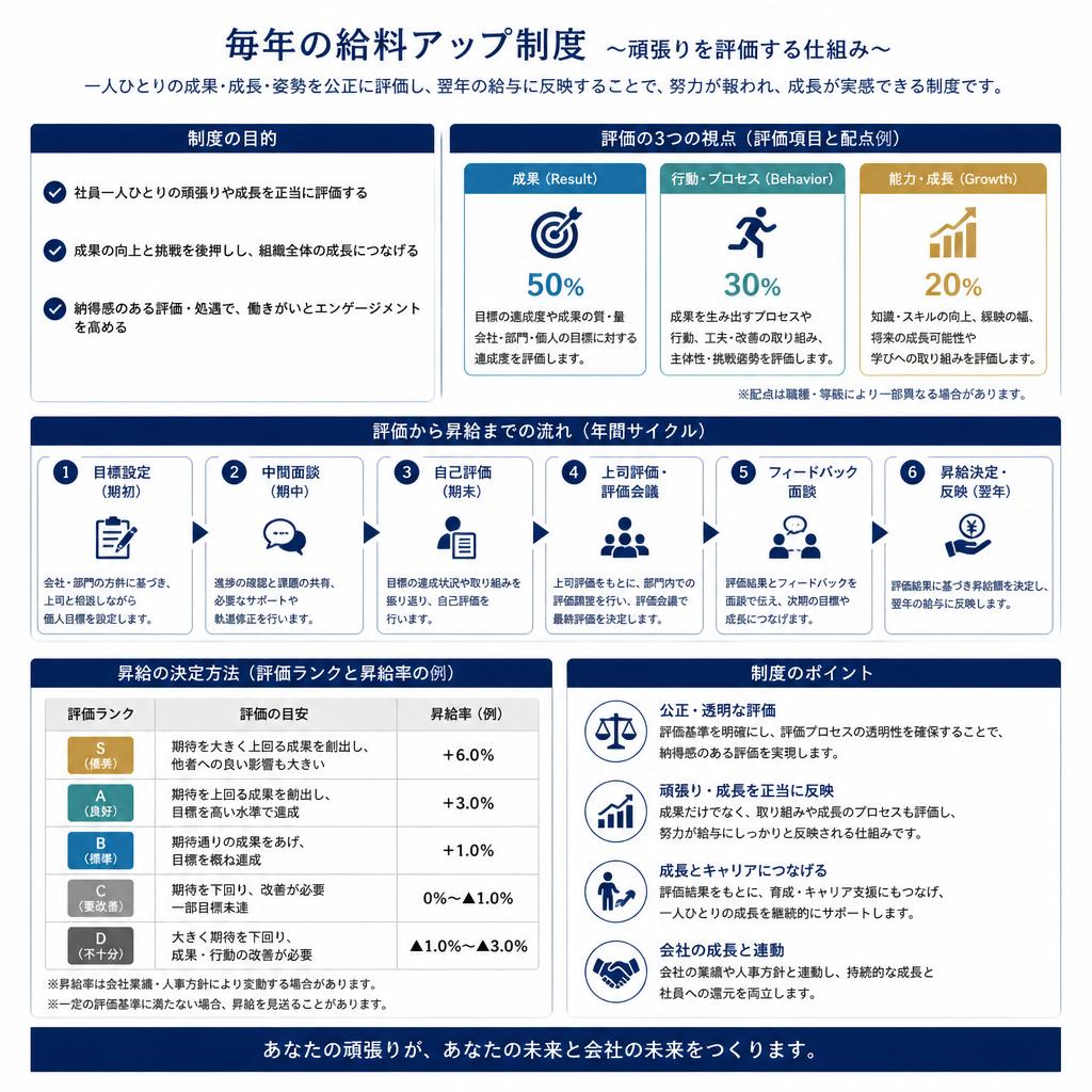 評価制度について