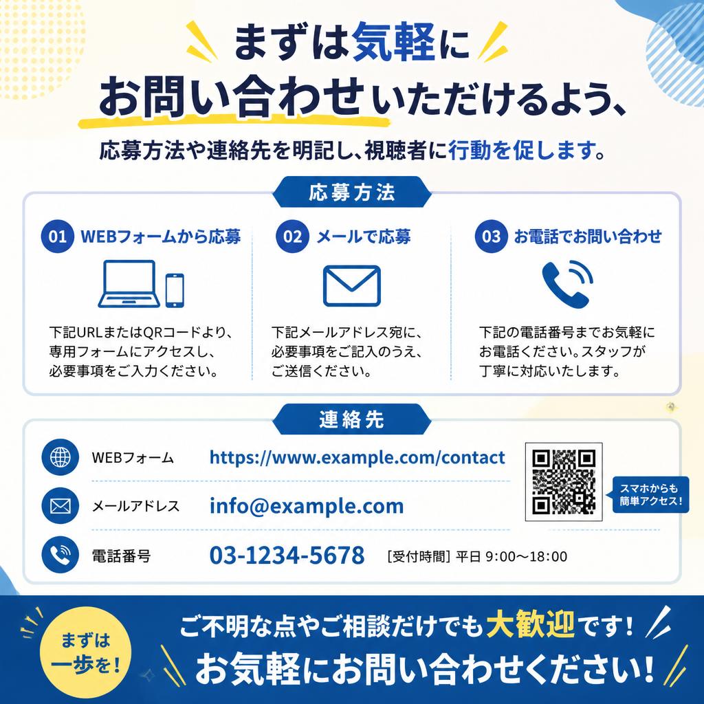 7. お問い合わせ・応募方法