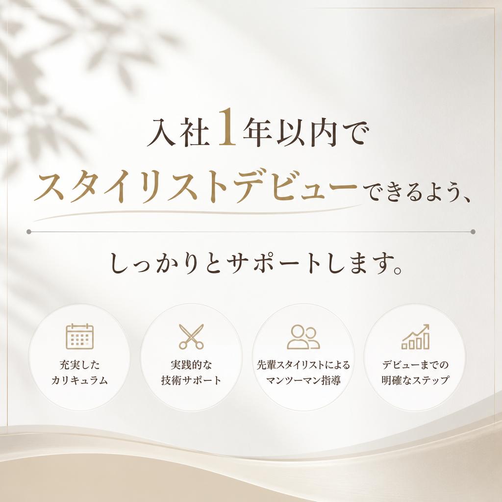 充実したサポート体制