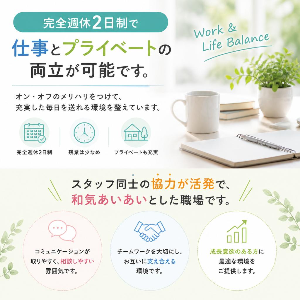 働きやすい環境