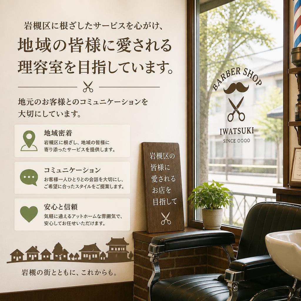 地域密着型のサロン