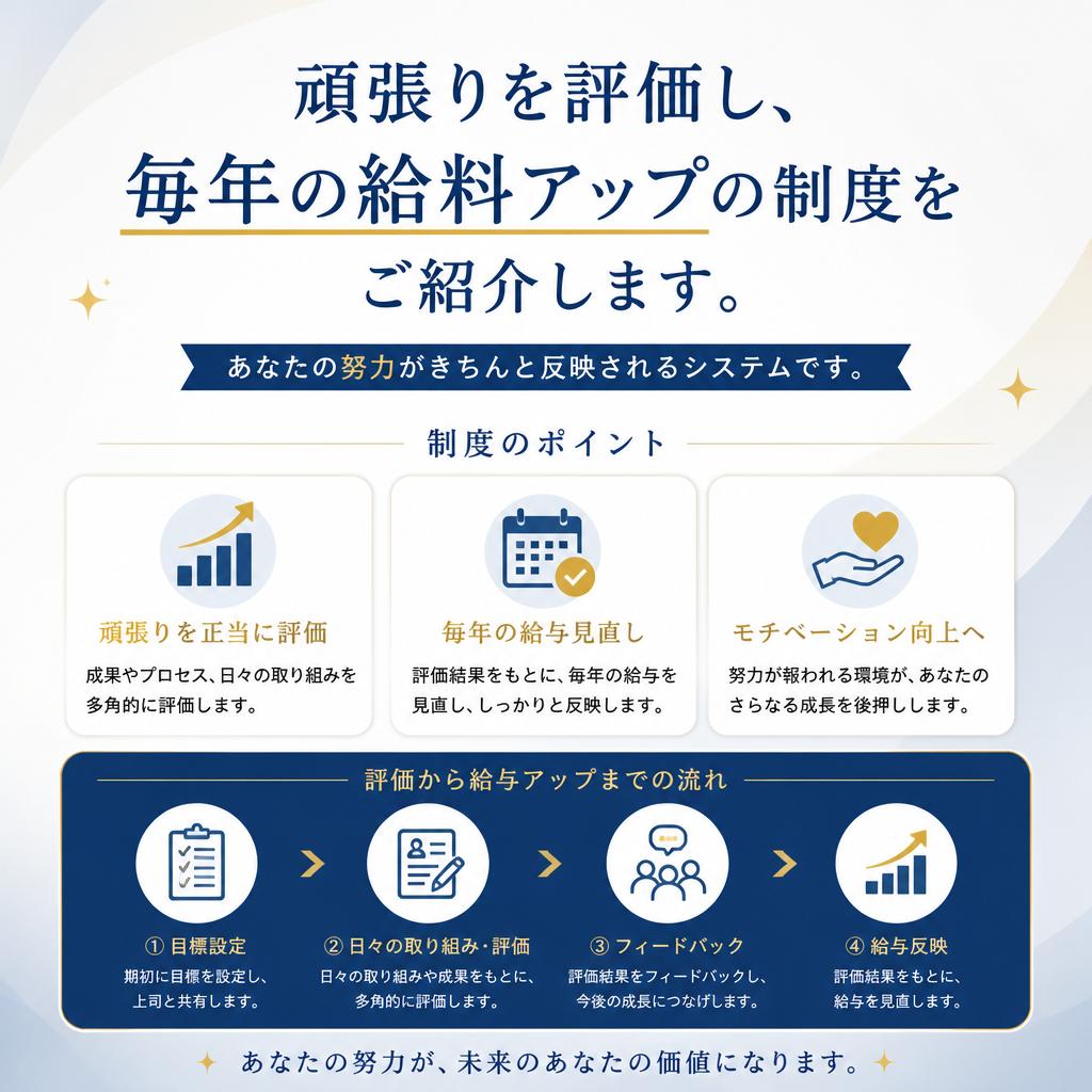 ・給料アップの制度