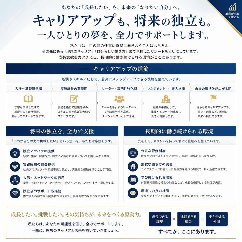 キャリアアップの可能性
