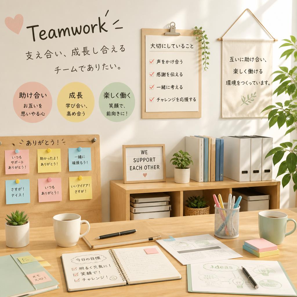 スタッフ同士のフォロー体制