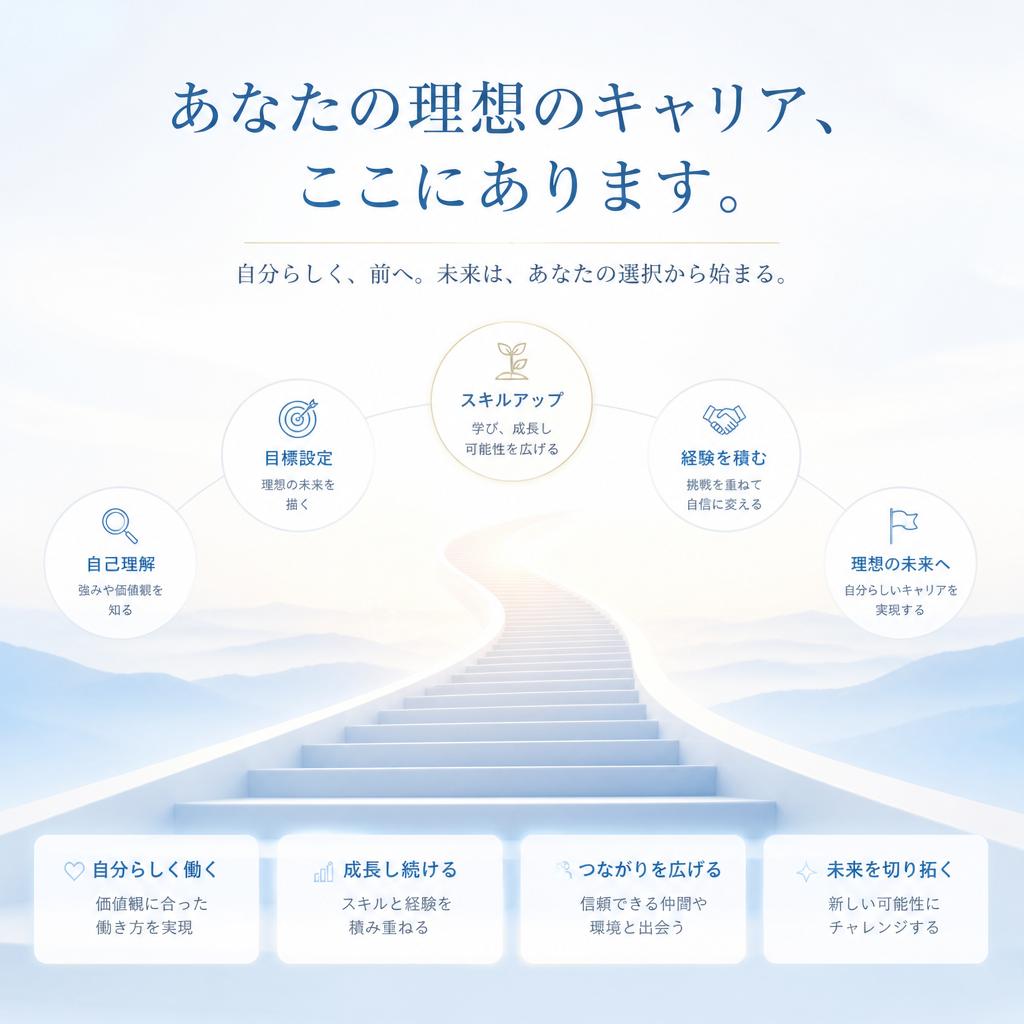 あなたの理想のキャリア、ここにあります。