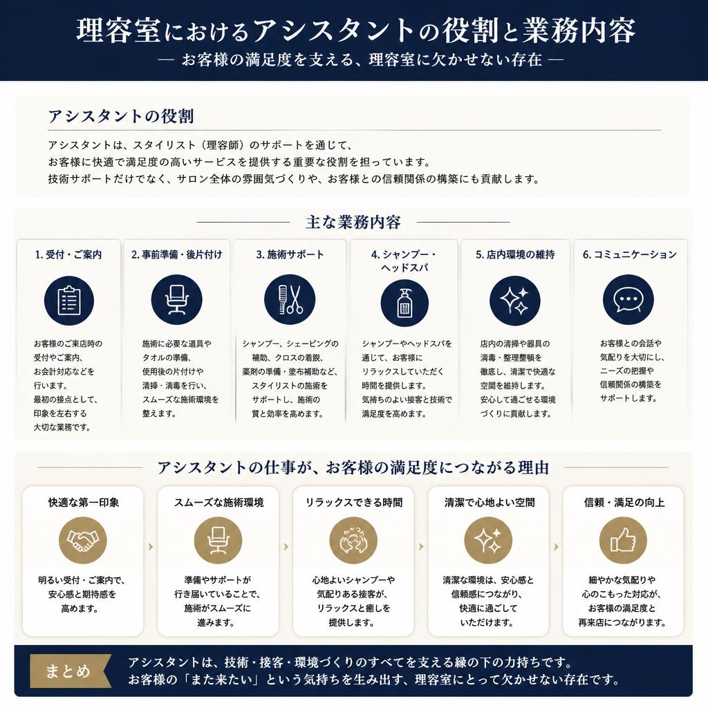 アシスタントの重要性