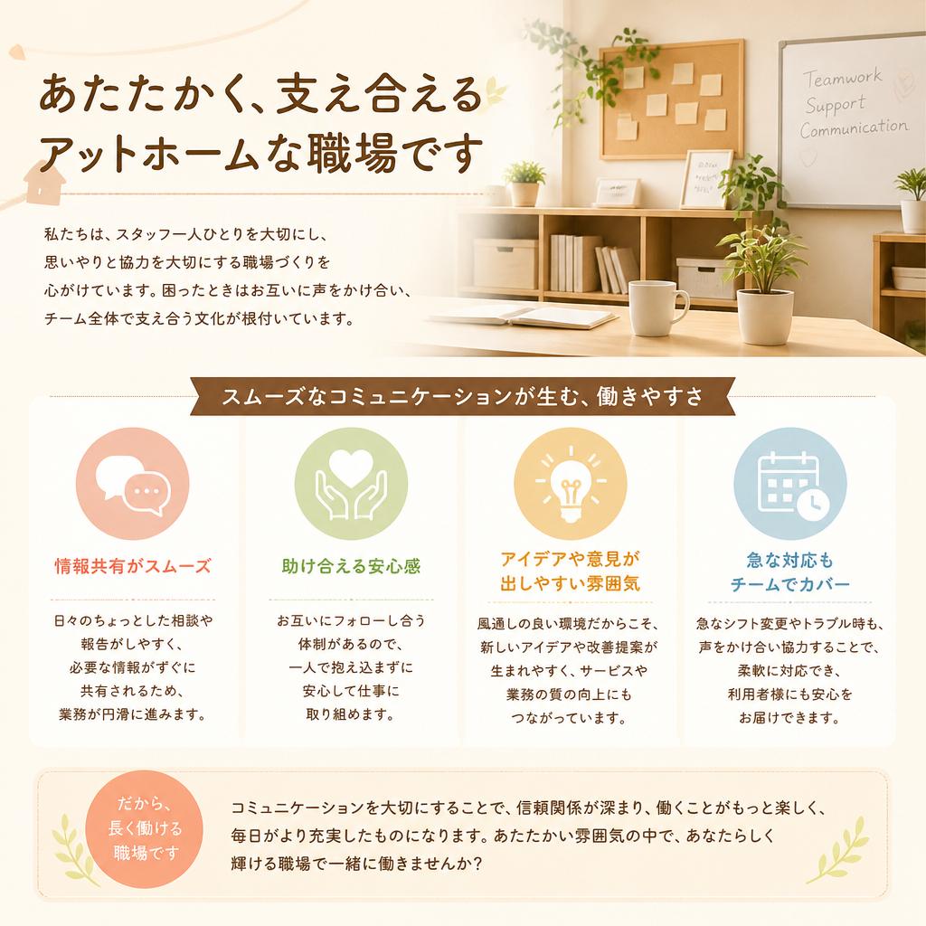 職場の雰囲気