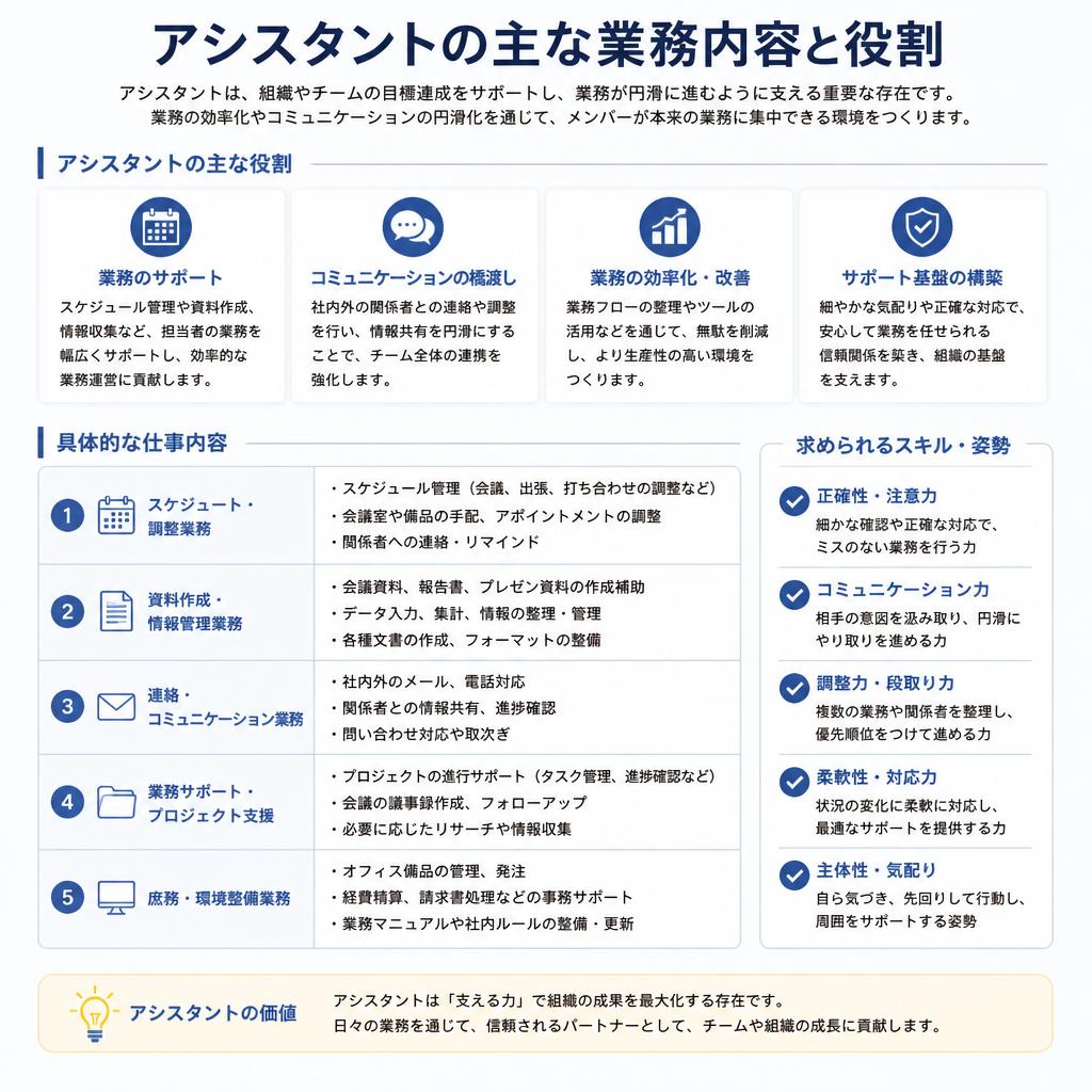 2. 仕事の内容と役割