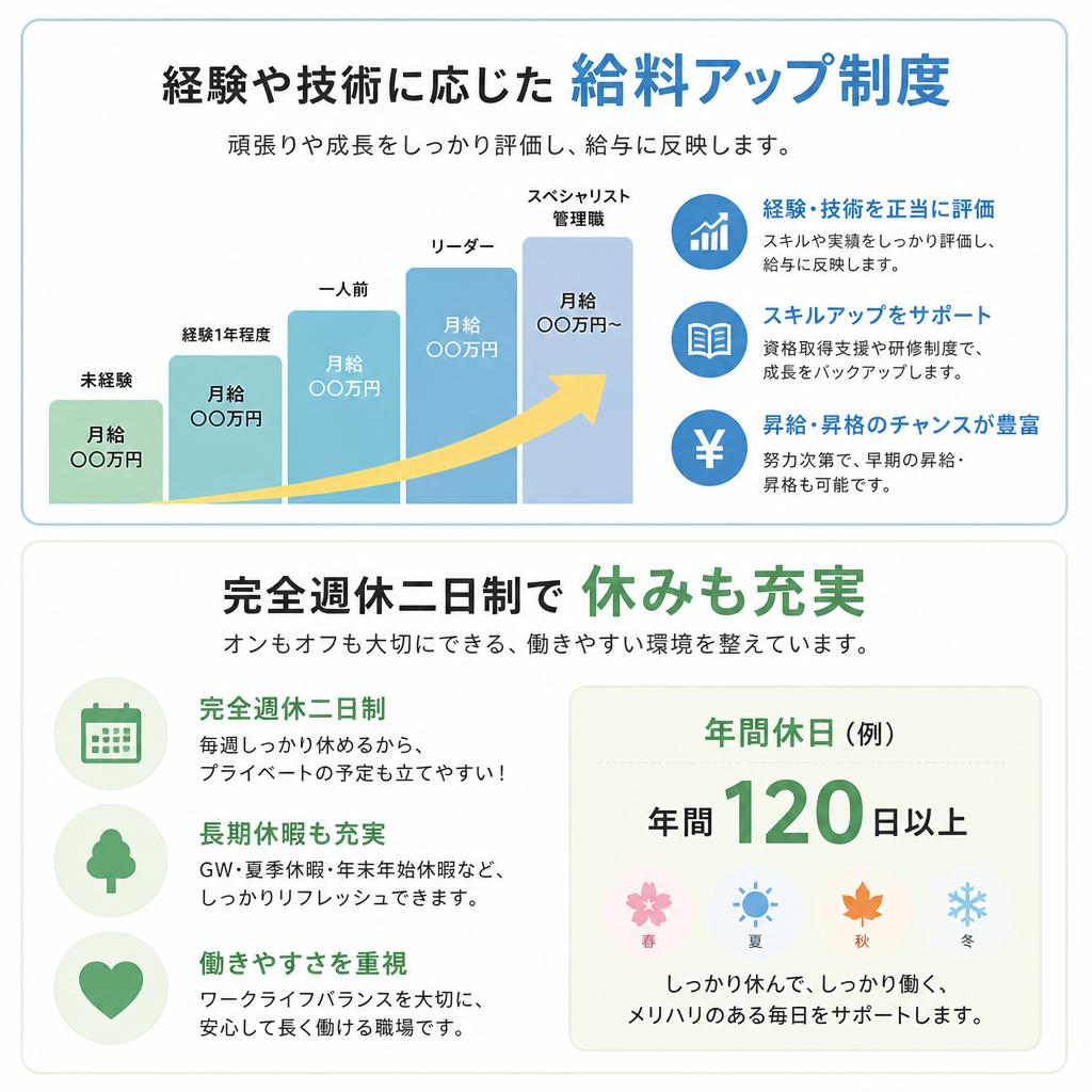 待遇・福利厚生