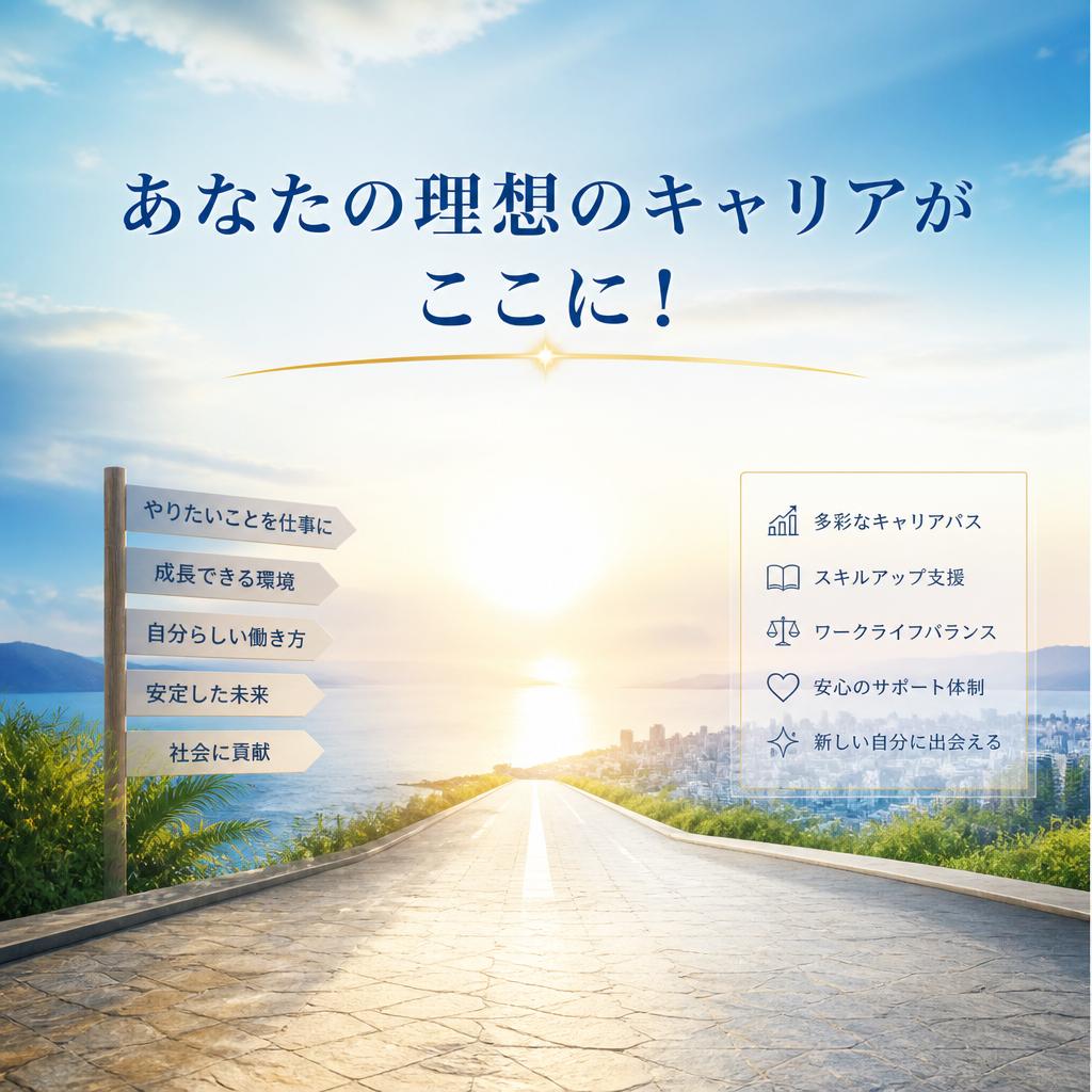 あなたの理想のキャリアがここに！