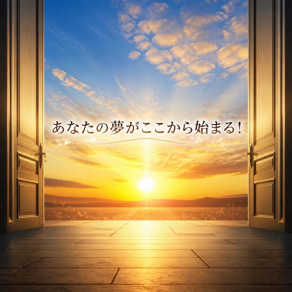 あなたの夢がここから始まる！